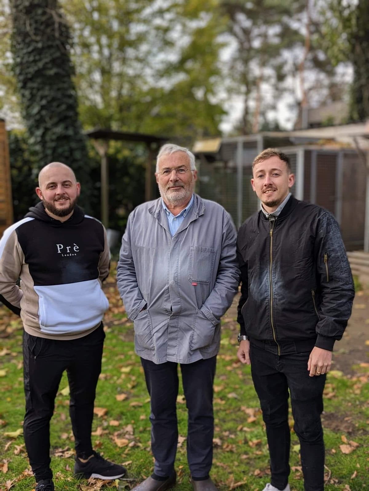 Jack Berry with Dirk Van Den Bulck